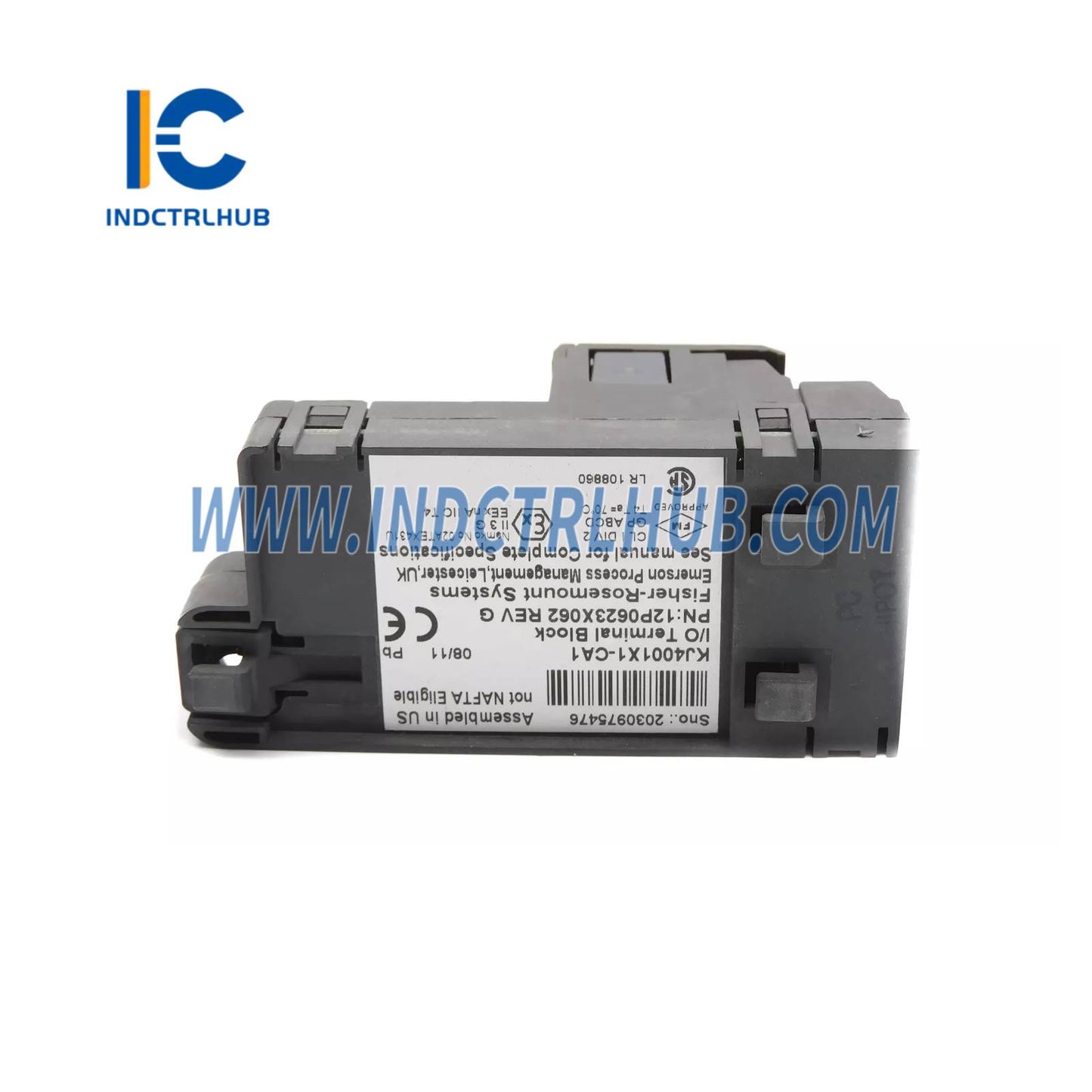 Emerson VE4003S2B1 KJ4001X1-CA1 Bloco Terminal de E/S