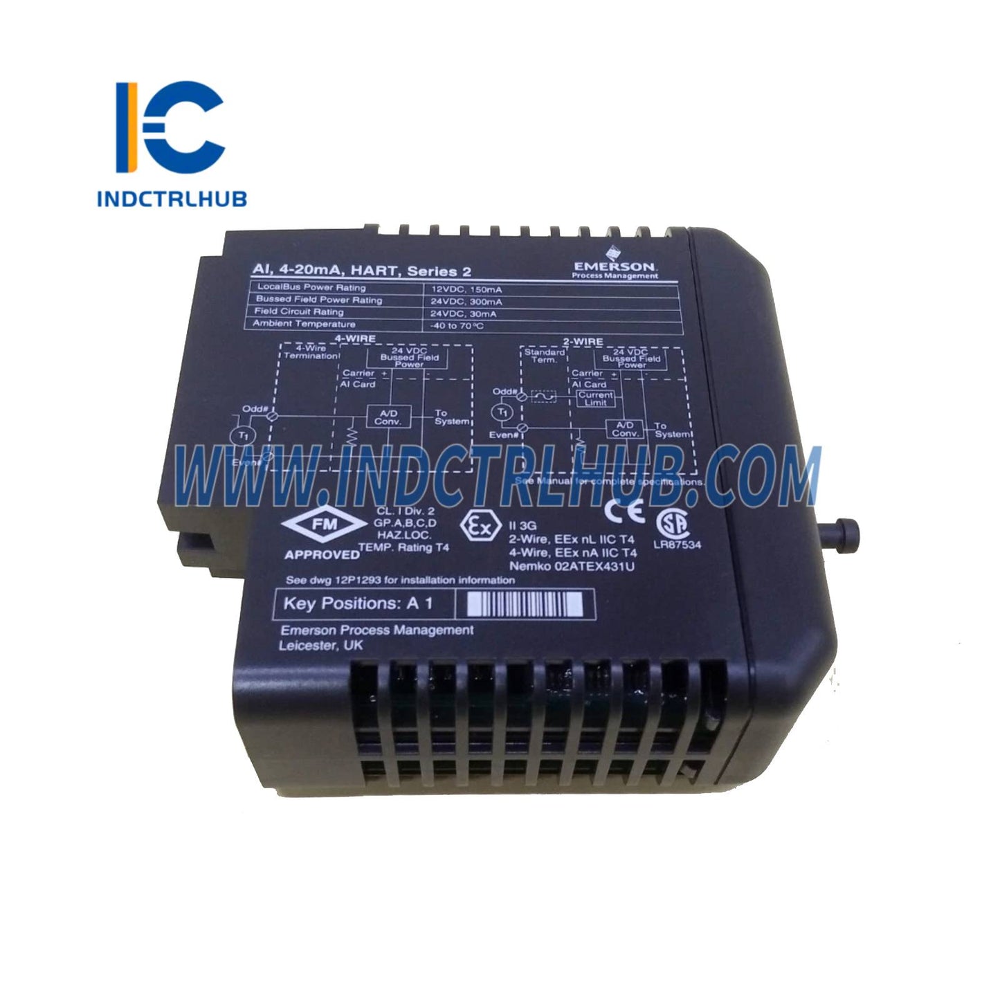 Emerson VE4003S2B1 DeltaV M-series Аналоговый входной модуль