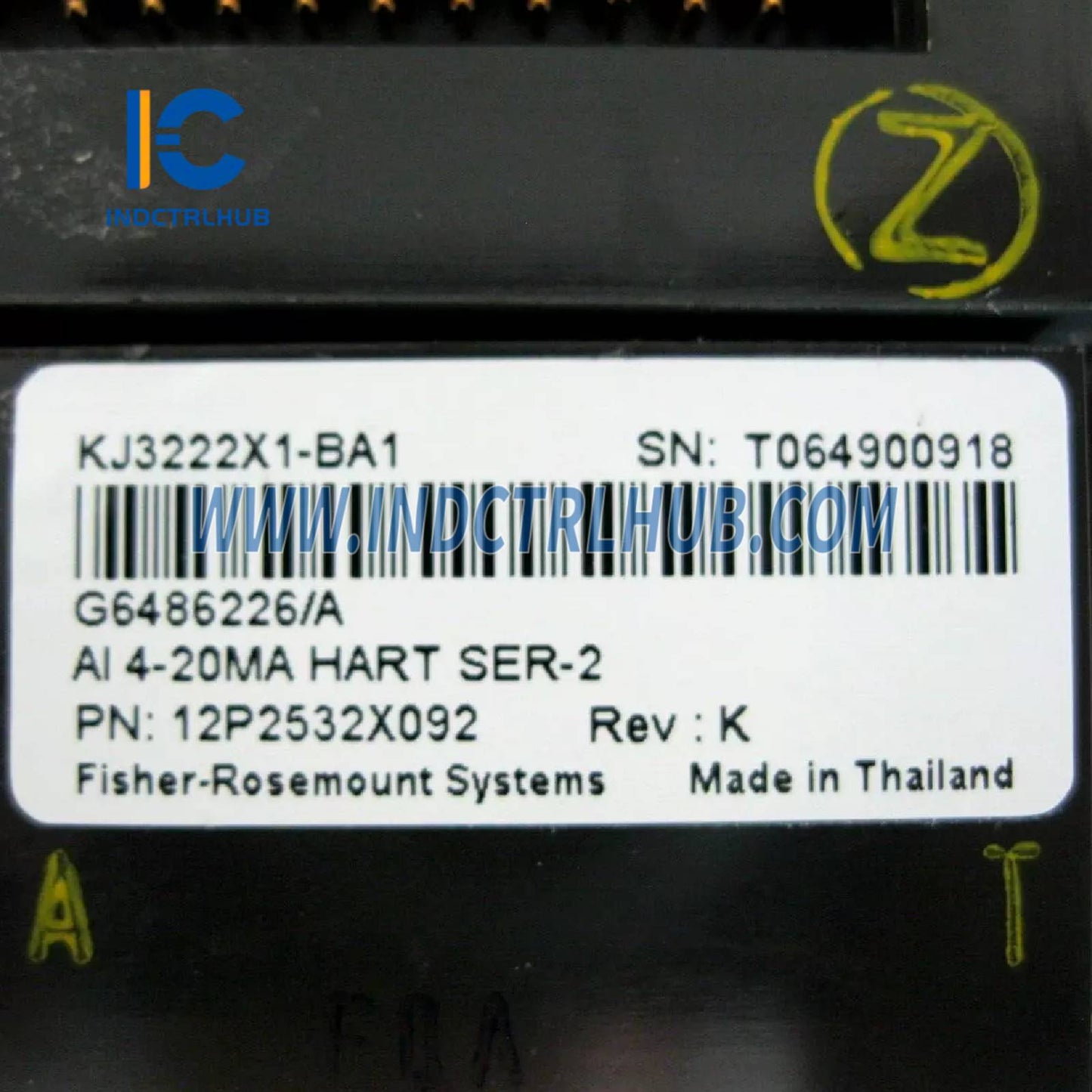 Emerson KJ3222X1-BA1+KJ4001X1-CC1/VE4003S2B3 Analog Input Module
