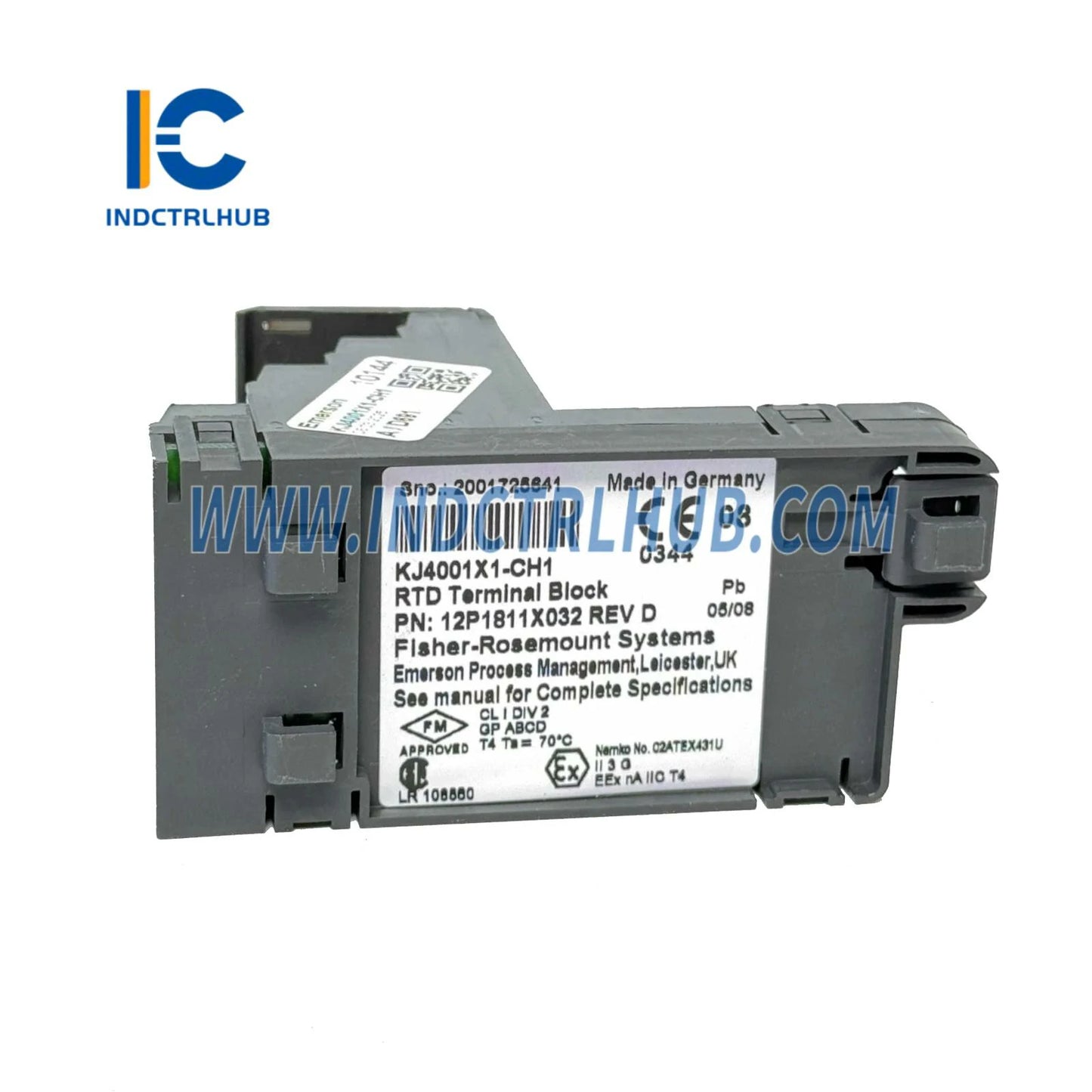 Emerson VE4003S6B1 8-Channel RTD Input Module | DeltaV M-Series