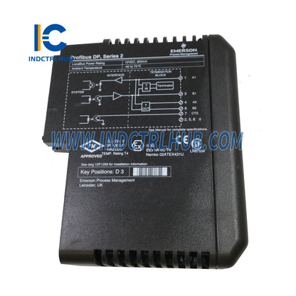 Emerson ‎‎VE4014 KJ3243X1-BA1 12P2830X022 ProfibusDP Interface Card