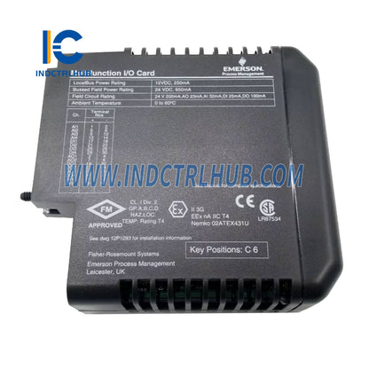 Emerson VE4015 KJ3006X1-BA1 DeltaV M-series Модуль входа импульсного счётчика