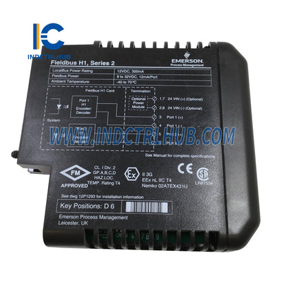 Emerson VE4017PO KJ3242X1-BA1 Fieldbus Interface Card