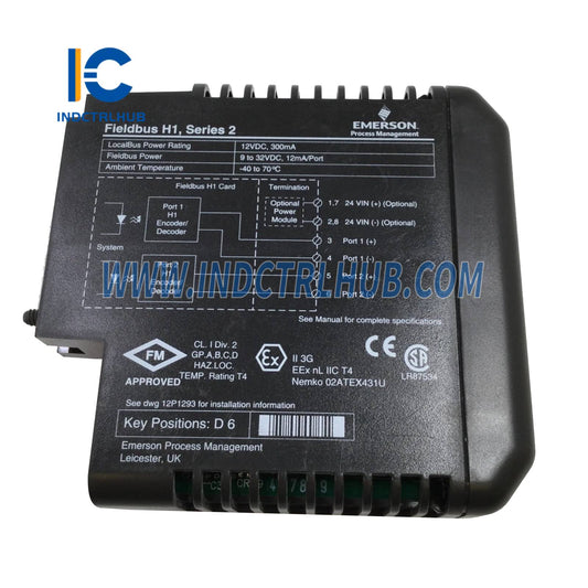 Emerson VE4017PO KJ3242X1-BA1 Placa de Interface Fieldbus