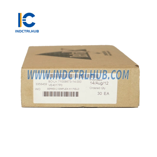 Emerson VE4017PO DeltaV M-series H1 I/O Interface Card