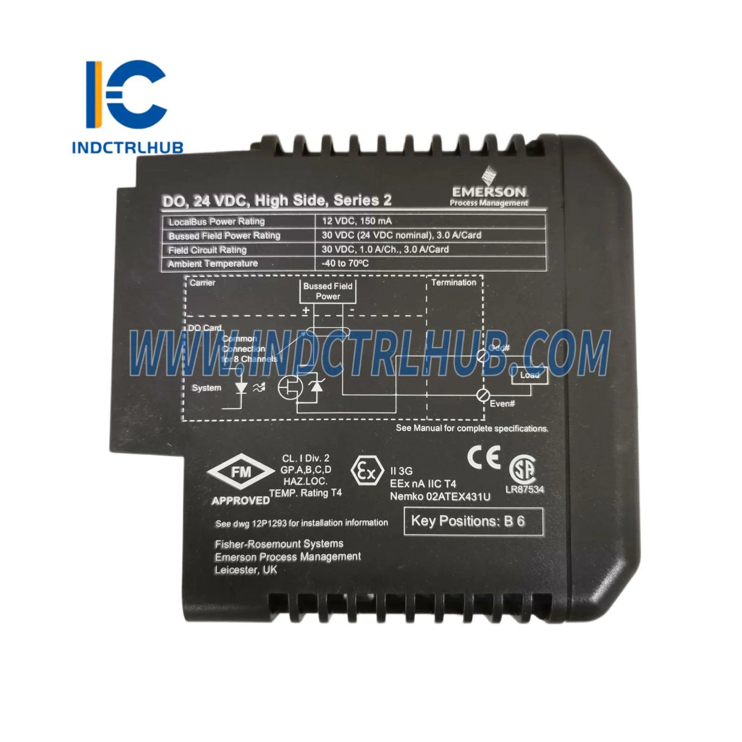 Emerson VE4032S1T2B1 KJ3202X1-BA1 High-Side Digital Output Module