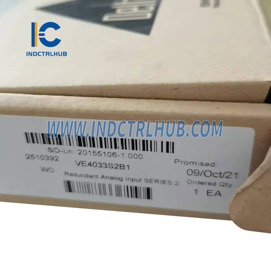 Emerson VE4033S2B1 DeltaV Yedekli Analog Giriş Modülü