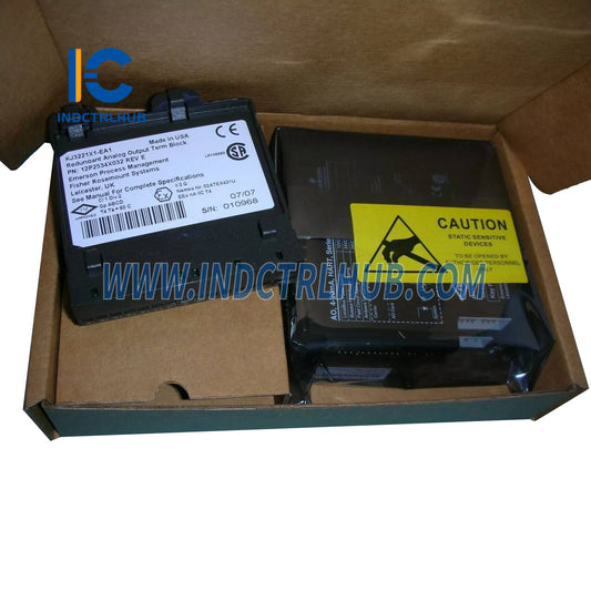 Emerson VE4035S2B1 DeltaV Yedekli Analog Çıkış Modülü