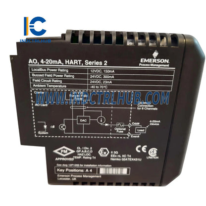 Emerson VE4035S2B1 KJ3221X1-BA1 12P2531X102 Redundant AO Module