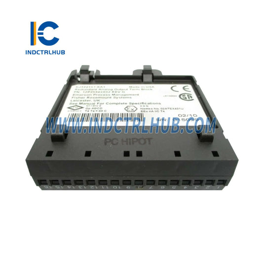 Emerson VE4035S2B1 KJ3221X1-BA1+KJ3221X1-EA1 Redundant AO Module