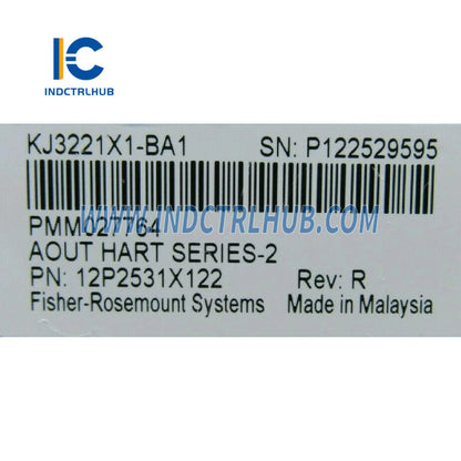 Emerson VE4035S2B1 KJ3221X1-BA1+KJ3221X1-EA1 Redundant AO Module