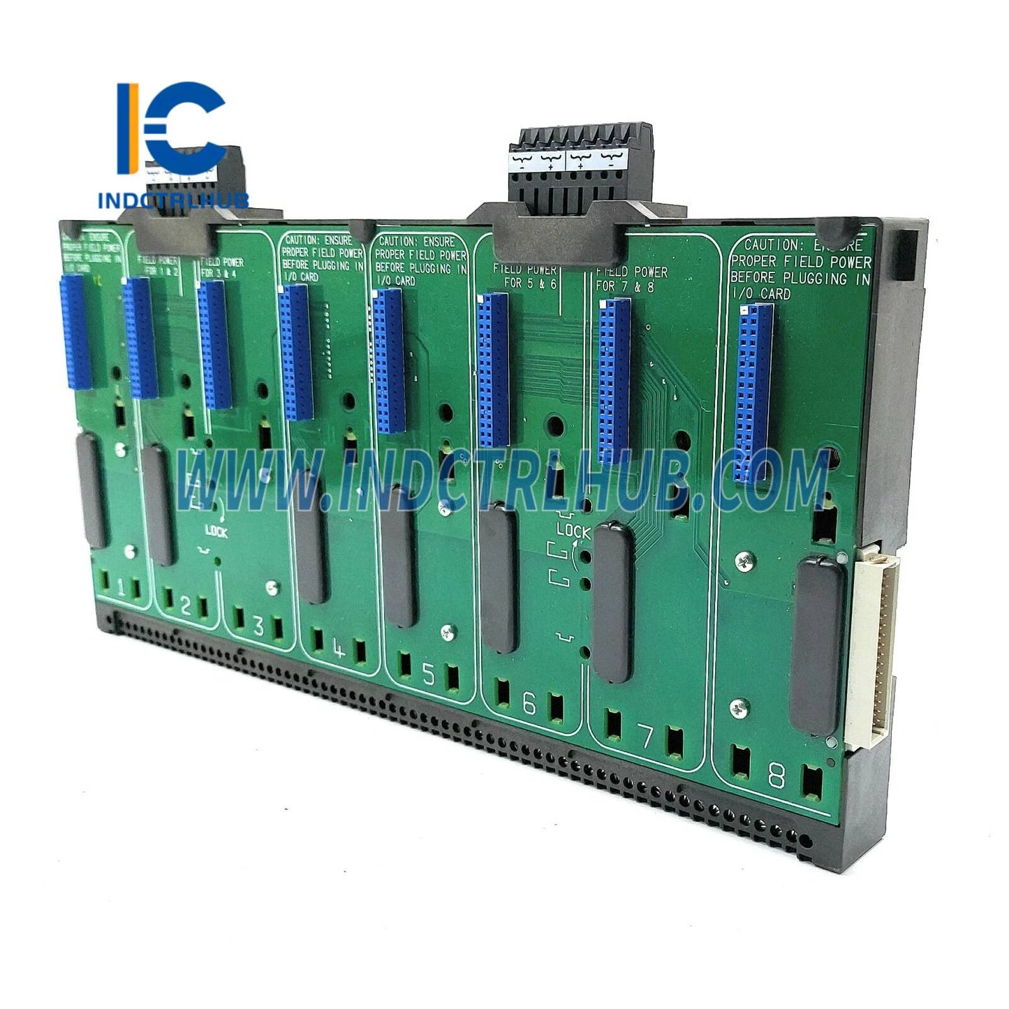 Emerson VE4050S2K1C0 DeltaV 8-Geniş Mantık Çözücü Yatay Taşıyıcı