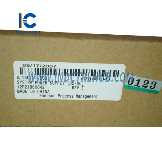 Emerson VE5008 KJ1501X1-BC2 12P2186X042 Dual DC Power Supply