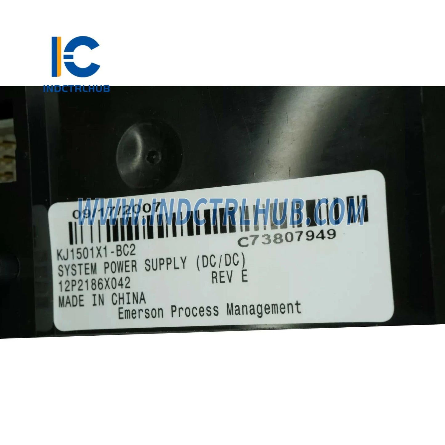 Emerson VE5008 KJ1501X1-BC2 12P2186X042 Dual DC Power Supply