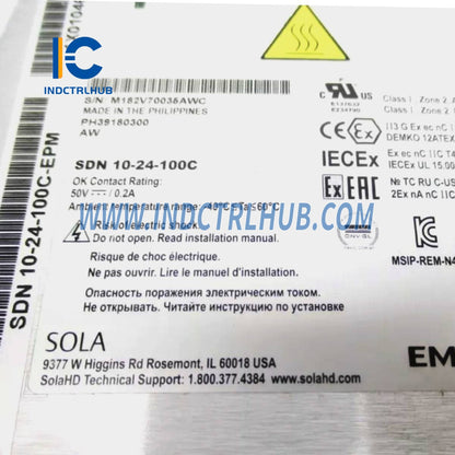 Emerson VE5123 1X01046H01L1 Fonte de Alimentação a Granel