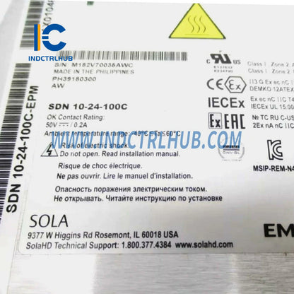 VE5123 1X01046H01L1 Emerson DeltaV Bộ nguồn điện lớn 24VDC