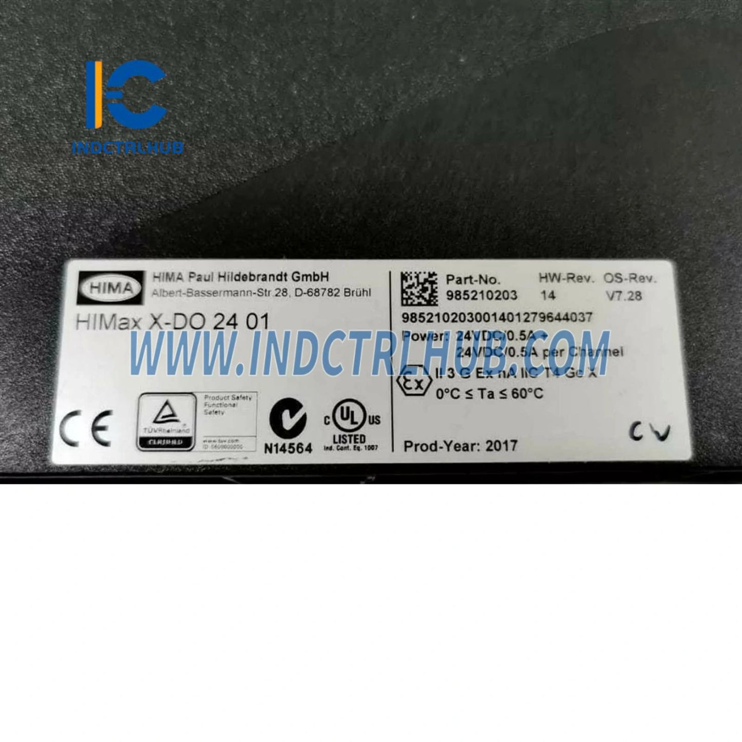 HIMA X-DO 24 01 digital output module