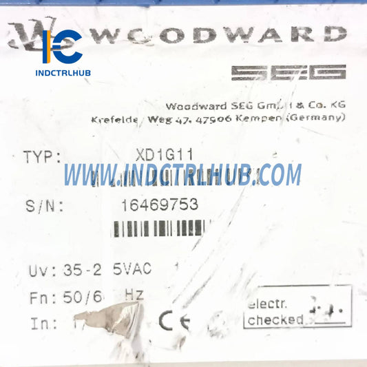 Relay Proteksi Diferensial Generator Woodward XD1G11
