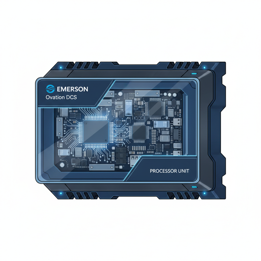 Emerson Ovation 5X00241G02 OCR 400 Electronics Module - 400MHz PowerPC DCS processor for industrial automation and process control applications